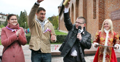 флеш-моб "Живая крепостная стена" - фото - 1