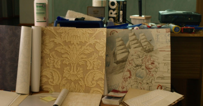 мастер-класс на тему «Технология оклейки стен обоями» в рамках проекта «Практико-ориентированное обучение- как средство формирования профессиональных компетенций обучающихся» - фото - 1