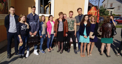 участие студенческого актива в празднике на Смядыне - фото - 1