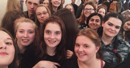 посвящение в студенты: заключительный этап "Hollywood party" - фото - 1