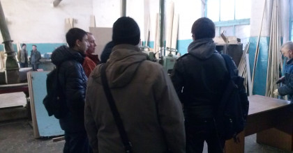 транфер между  социальным партнером ОАО «Жилищник» и обучающимися ОГБПОУ «Смоленский строительный колледж» в рамках повышения имиджа рабочих профессий - фото - 1