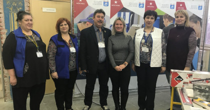 посещение VI Открытого чемпионата профессионального мастерства «Московские мастера» по стандартам WorldSkills Russia по компетенции «Облицовка плиткой» - фото - 1