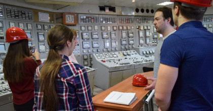 студенты строительного колледжа групп С - 17 и М - 17 посетили ТЭЦ -2 Смоленской генерации ПАО «Квадра» - фото - 1