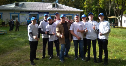 участие в военно-патриотической игре "Мы дедов своих достойные внуки" - фото - 1