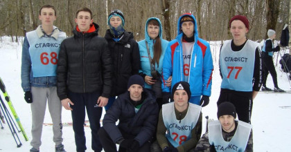 соревнования по лыжным гонкам в зачет спартакиады обучающихся профессиональных образовательных организаций г. Смоленска - фото - 1