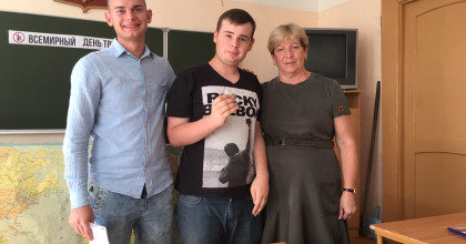 собрание волонтерского отряда "Зодчие" - фото - 1