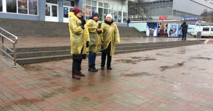 участие в уличной акции «Стоп ВИЧ/СПИД» - фото - 1