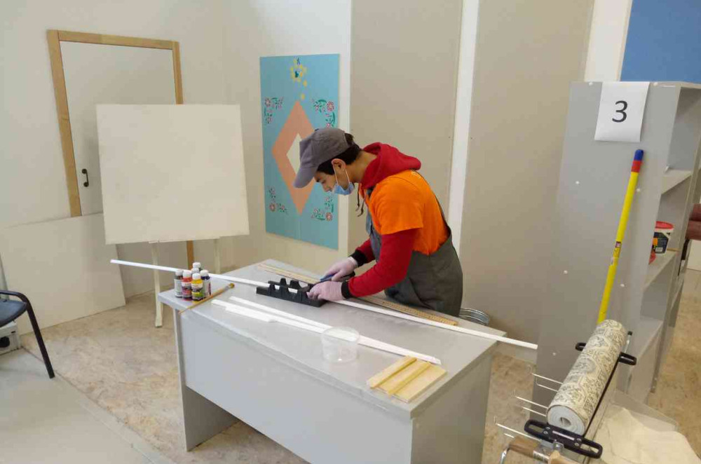 участие в Региональном Чемпионате Абилимпикс Смоленской области-2020 по компетенции «Малярное дело» - фото - 1