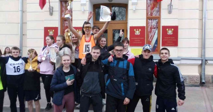 легкоатлетическая эстафета, посвященная Дню Победы - фото - 1