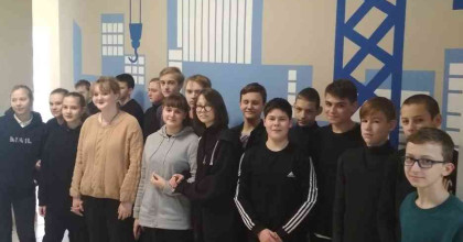 экскурсия для школьников по колледжу и мастерским «Выбери свое будущее» - фото - 1