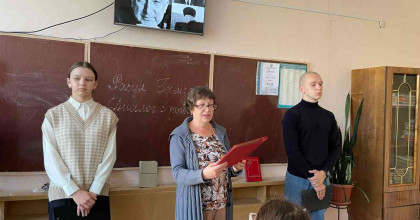 всероссийский урок, приуроченный к 100-летию со дня рождения Р. Гамзатова - фото - 1