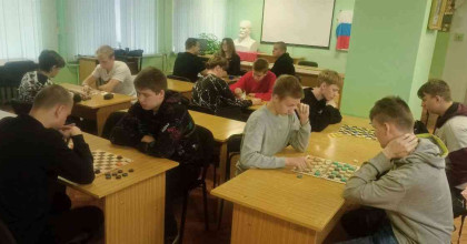 первенство колледжа по шашкам - фото - 1