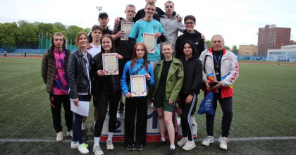 сск - лидер командного первенства спартакиады среди студентов ПОО по легкой атлетике - фото - 1