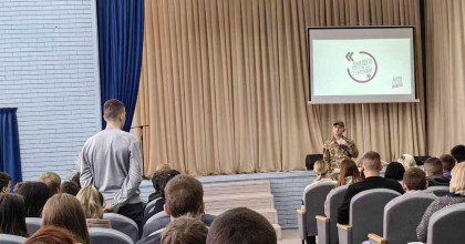 встреча с ветераном специальной военной операции - фото - 1