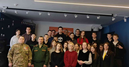 встреча с защитниками: урок мужества в Академии - фото - 1