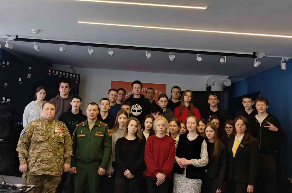 встреча с защитниками: урок мужества в Академии - фото - 1