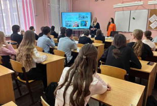 «ты в хорошей компании!»: амбассадоры Профессионалитета – в школе №8 - фото - 1