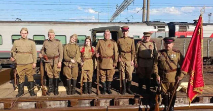 сквозь время на «Поезде Победы» - фото - 1
